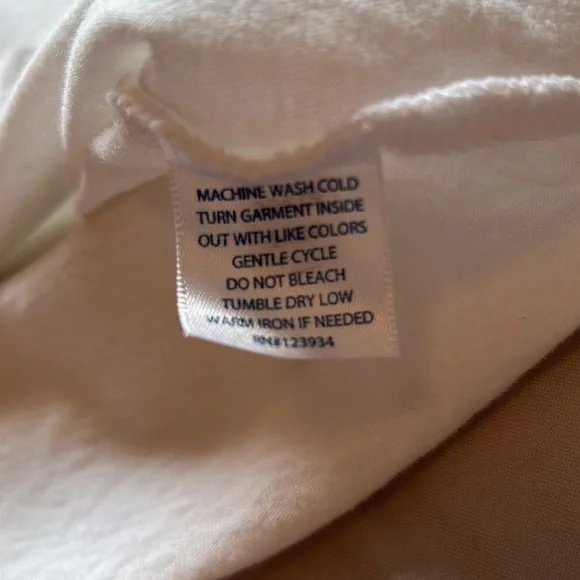 Southern Tide The Skipjack Long Sleeve Tee in Bright White/Carolina Blue, Size M - Picture 11 of 12